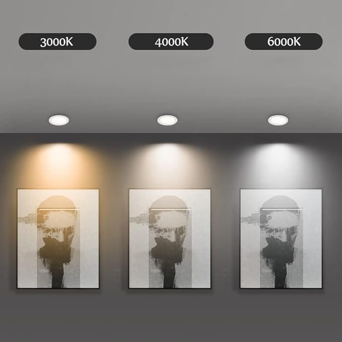 5 pcs COB Spotlight Deep Anti-Glare Led Downlight 5W, 7W, 10W Embedded Ultra-Thin Led Ceiling Spotlight CRI90+ Aluminum Recessed Downlights Cutout: 65-80mm - Image 7